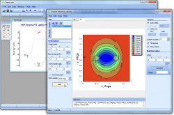 Building the difference density map for the hydrogen molecule